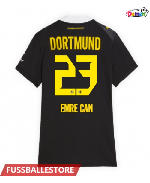 Günstige Borussia Dortmund Emre Can #23 Auswärtstrikot Damen 2026-27 Kurzarm